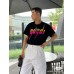 Gucci T-shirt with Retro Logo (Black)