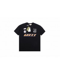 Gucci Graphic Logo T-Shirt (Black)