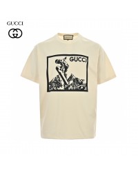 Gucci Snowboarder Graphic T-Shirt