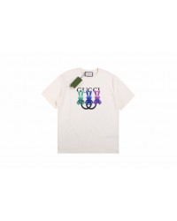 Gucci Bunny Trio T-Shirt (White)