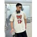 Gucci Cream T-Shirt with Dragon Cartoon