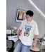 Gucci Cream T-Shirt with Bear Graphic