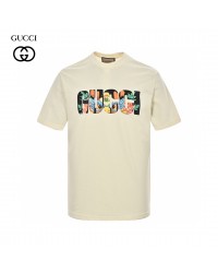 Gucci Graphic T-Shirt (Cream)