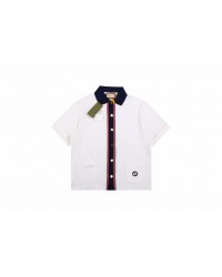 Gucci Contrast Collar Shirt