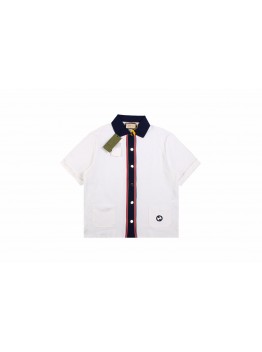 Gucci Contrast Collar Shirt