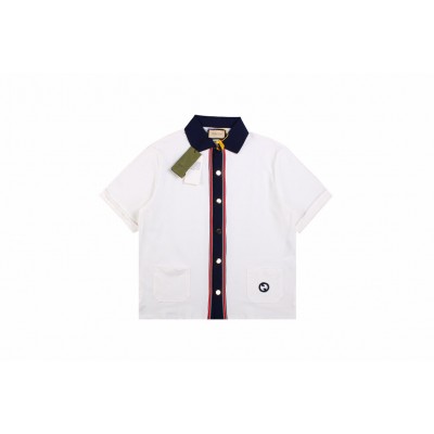 Gucci Contrast Collar Shirt