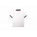 Gucci Polo Shirt with Web Collar (White)