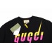 Gucci T-shirt with Retro Logo (Black)