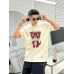 Gucci Cream T-Shirt with Dragon Cartoon