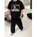 Gucci Snowboarder Graphic Black T-Shirt