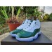 JORDAN 11 Green and White