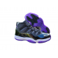 JORDAN 11 Black and Purple