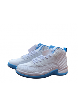 Jordan 12 Retro 'White/University Blue'