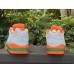 JORDAN 5 Low White/Orange/Green