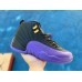 Jordan 12 Black/Field Purple-Metallic Gold-Taxi