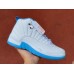 Jordan 12 Retro 'White/University Blue'