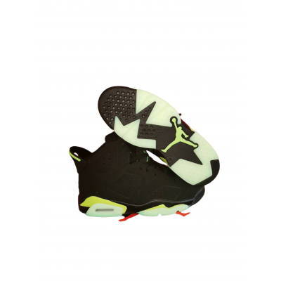 Jordan 6 Black and green