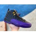 Jordan 12 Black/Field Purple-Metallic Gold-Taxi