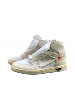 JORDAN 1 RETRO HIGH x OFF-WHITE WHITE