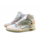 JORDAN 1 RETRO HIGH x OFF-WHITE WHITE