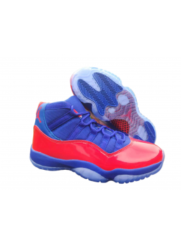 JORDAN 11 Blue and Red