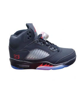 Jordan 5 Black and Red