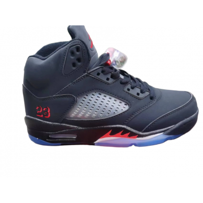 Jordan 5 Black and Red