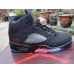 Jordan 5 Black and Red