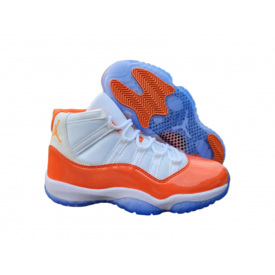 JORDAN 11 Orange and White