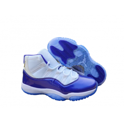 JORDAN 11 Purple and White