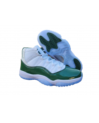 JORDAN 11 Green and White