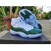 JORDAN 11 Green and White