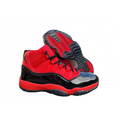 JORDAN 11 Black and Red