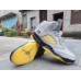Jordan 5 Gray and Yellow