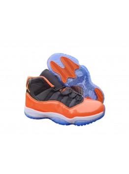 JORDAN 11 Orange and Black