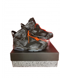 Jordan 6 Black and Orange