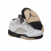 JORDAN 5 RETRO WHITE/BLACK