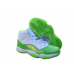 JORDAN 11 Green and White