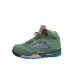 Jordan 5 green and orange