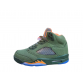 Jordan 5 green and orange
