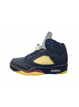 Jordan 5 Black and Yellow