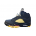 Jordan 5 Black and Yellow