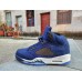 Jordan 5 blue and white