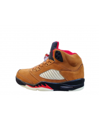 Jordan 5 RED and TAN