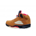Jordan 5 RED and TAN
