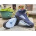Jordan 5 blue and black