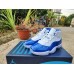 JORDAN 11 Blue and White