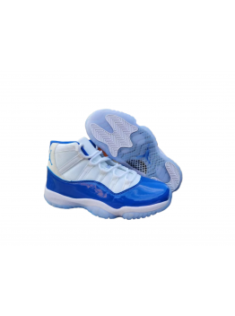 JORDAN 11 Blue and White