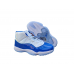 JORDAN 11 Blue and White