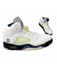 JORDAN 5 White and Black